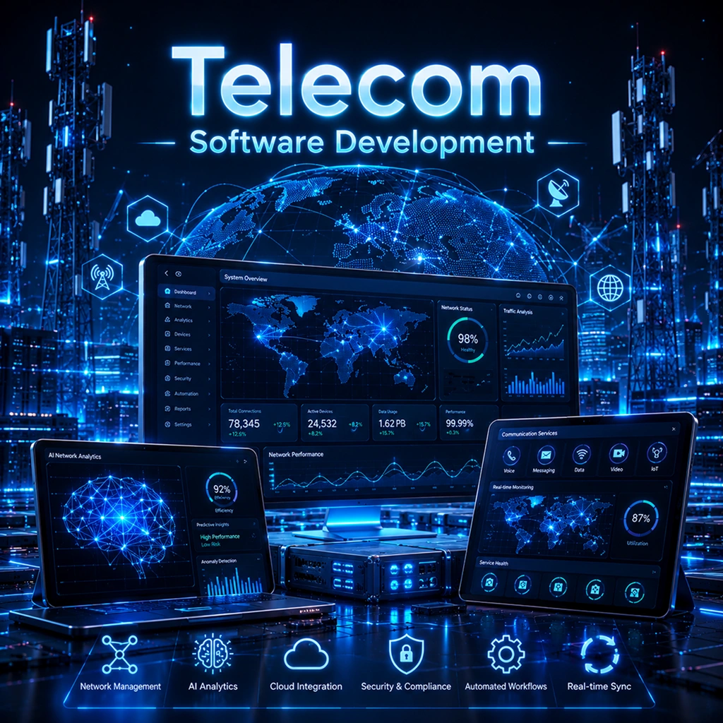 Telecom software development services
